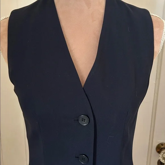 Ann Taylor Black Sleeveless Vest - Picture 2 of 7